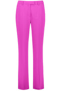 Fuchsia Flared Trousers