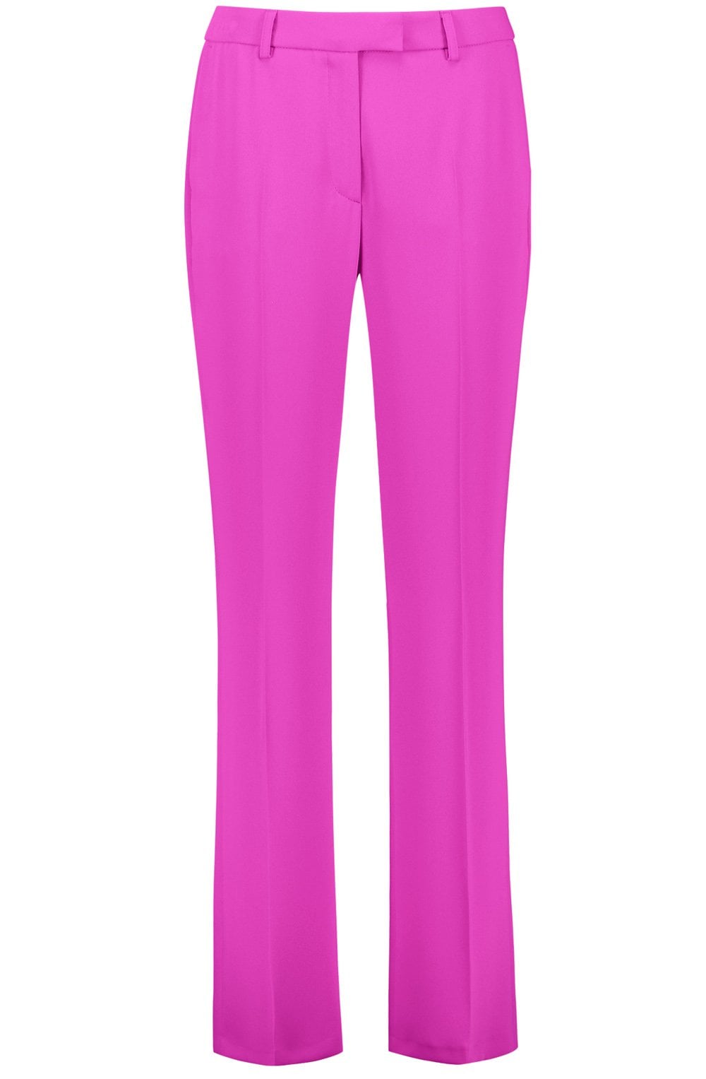 Fuchsia Flared Trousers