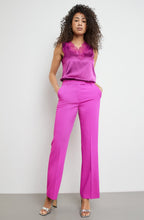 Fuchsia Flared Trousers