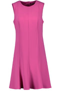 Fuchsia Trumpet Midi Dress