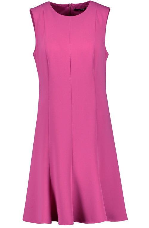 Fuchsia Trumpet Midi Dress