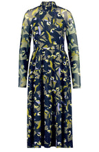 Green Bold Print Maxi Dress
