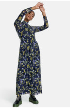 Green Bold Print Maxi Dress