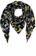 Green Bold Print Scarf