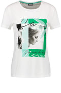 Green Front Design T Shirt