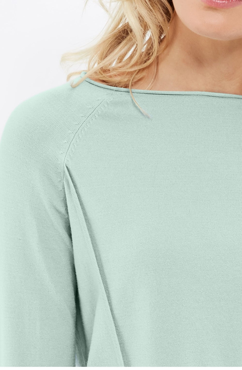 Green Knit Sweater