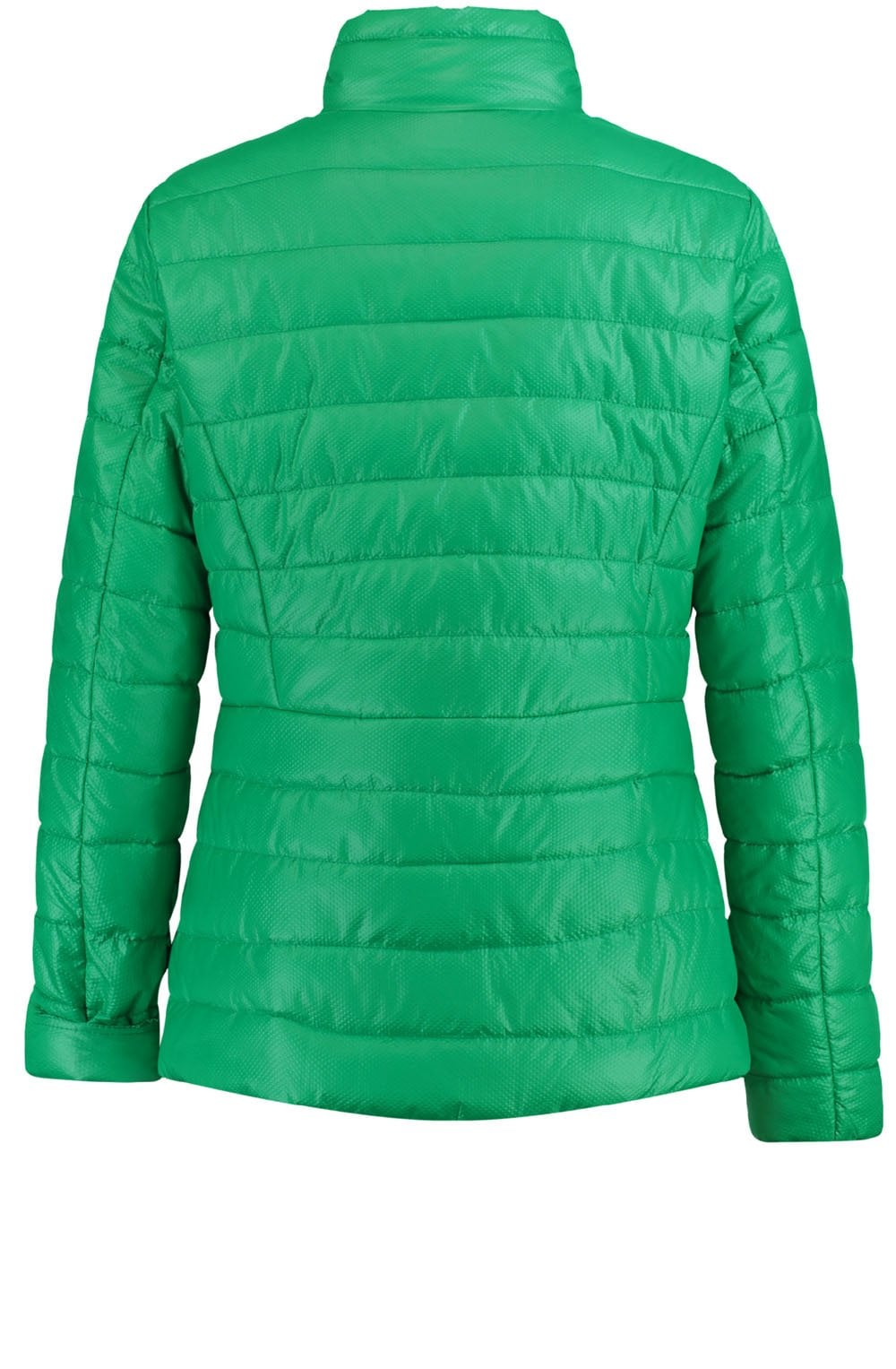 Green Quilted Coat