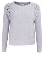Grey Bead Detailed Sweater