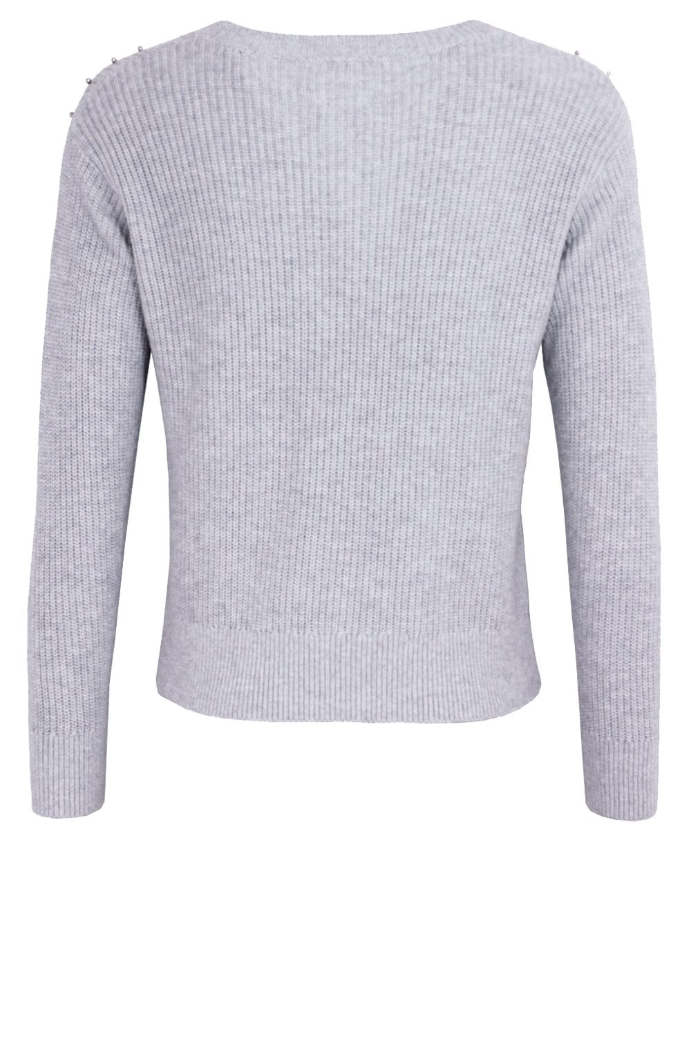 Grey Bead Detailed Sweater