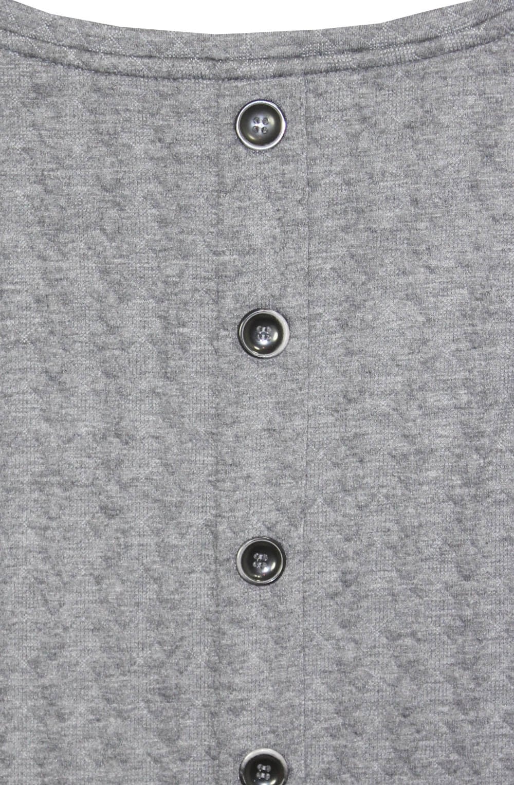 Grey Embossed Dress