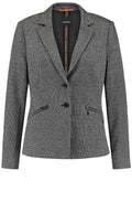 Grey Fine Check Jacket
