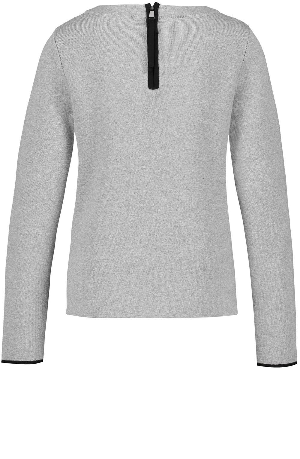 Grey Knit Sweater