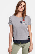 Grey Marl Jersey T Shirt