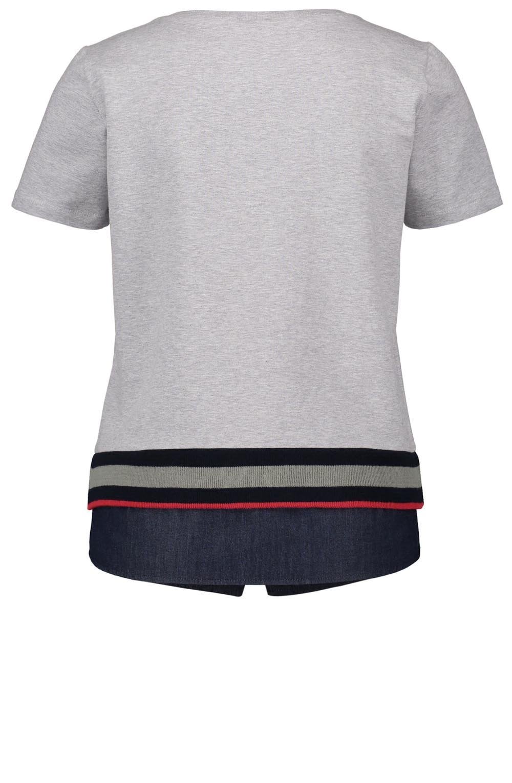 Grey Marl Jersey T Shirt