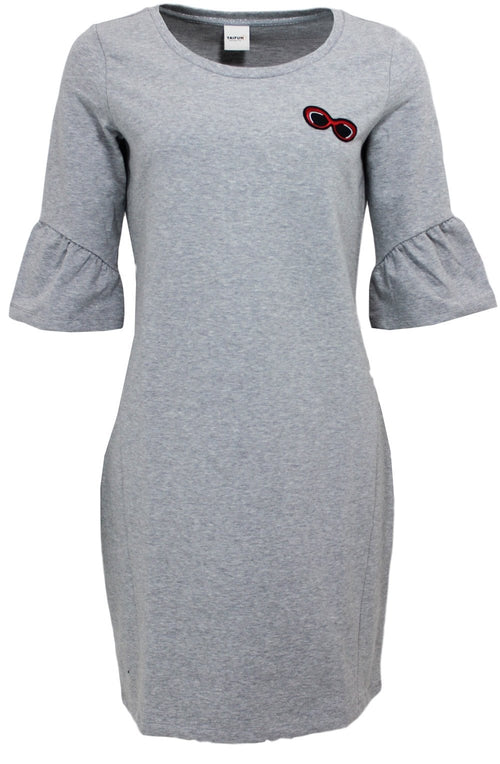 Grey Stretch Jersey Dress