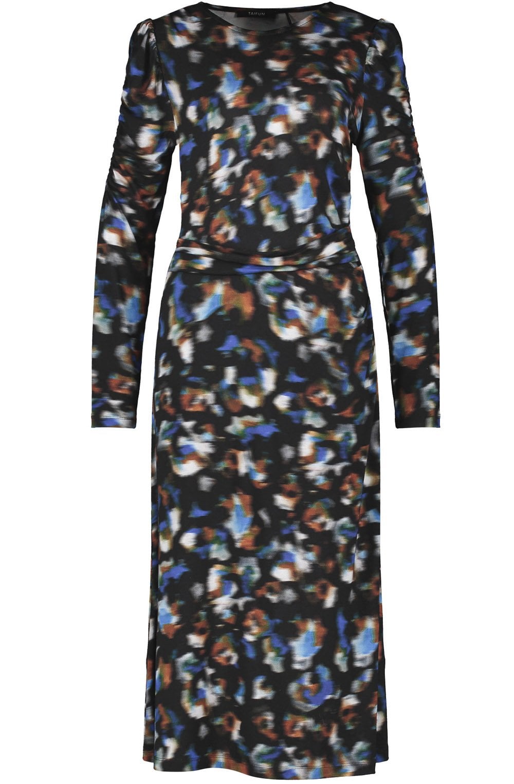 Heather Blue Blurred Dress