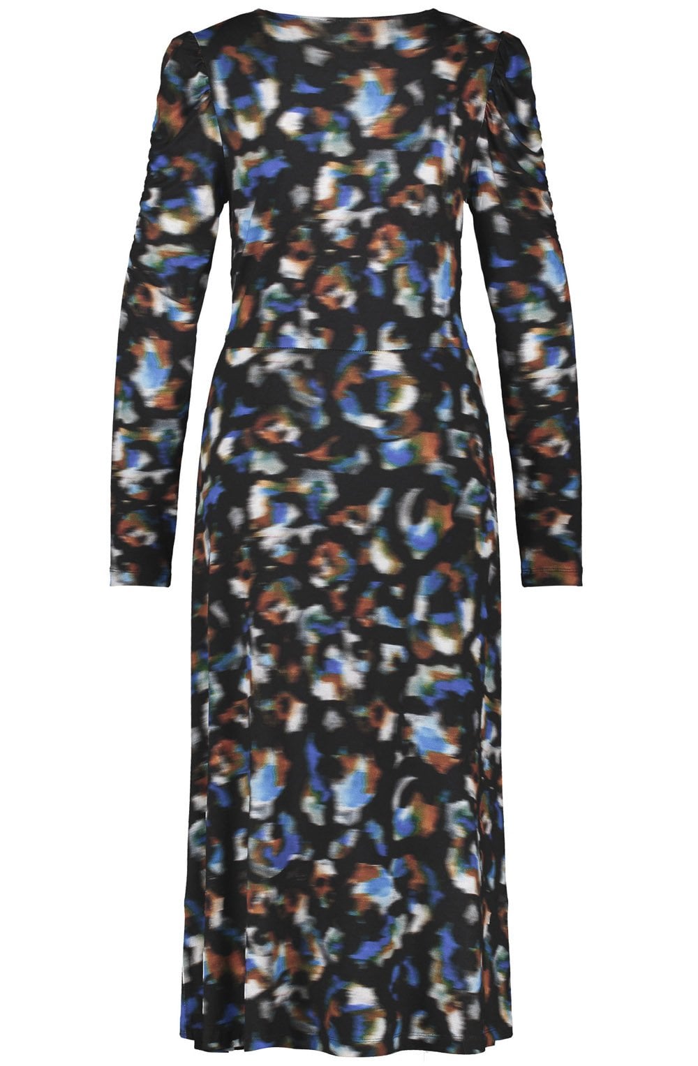 Heather Blue Blurred Dress