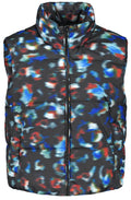 Heather Blue Blurred Gilet