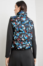 Heather Blue Blurred Gilet