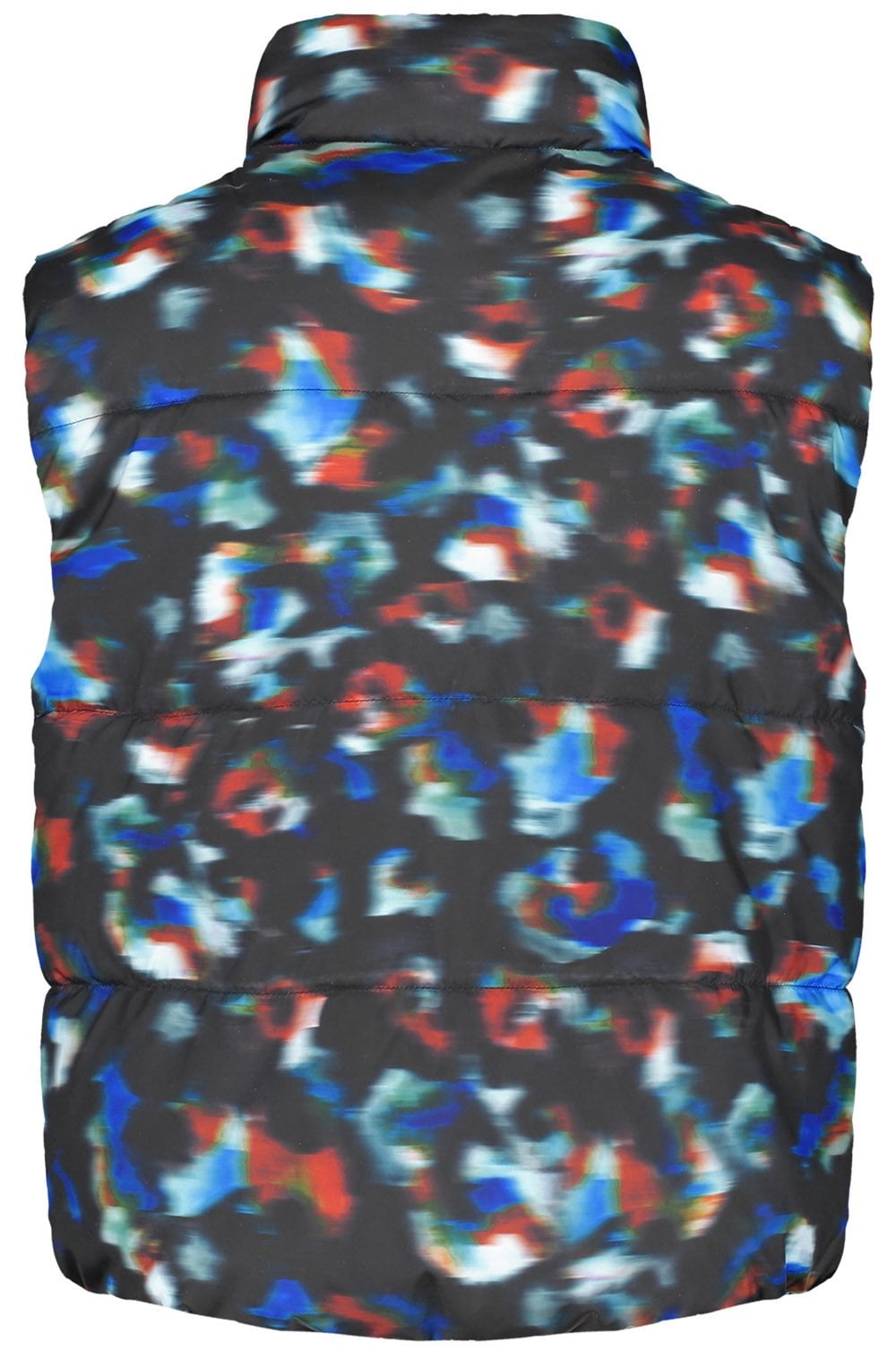 Heather Blue Blurred Gilet