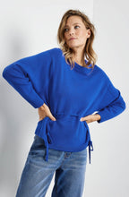 Heather Blue Decorative Ties Jumper