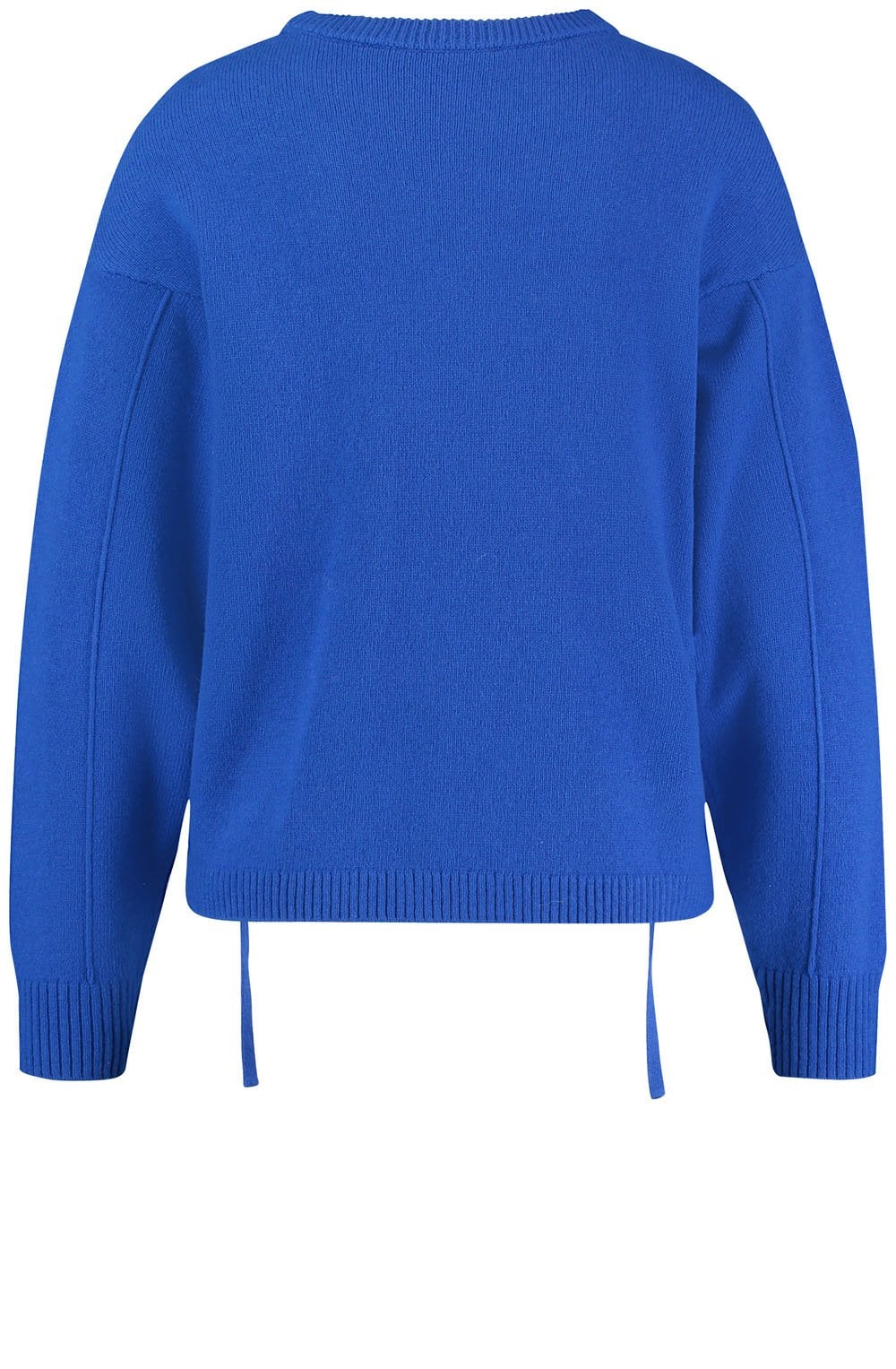 Heather Blue Decorative Ties Jumper