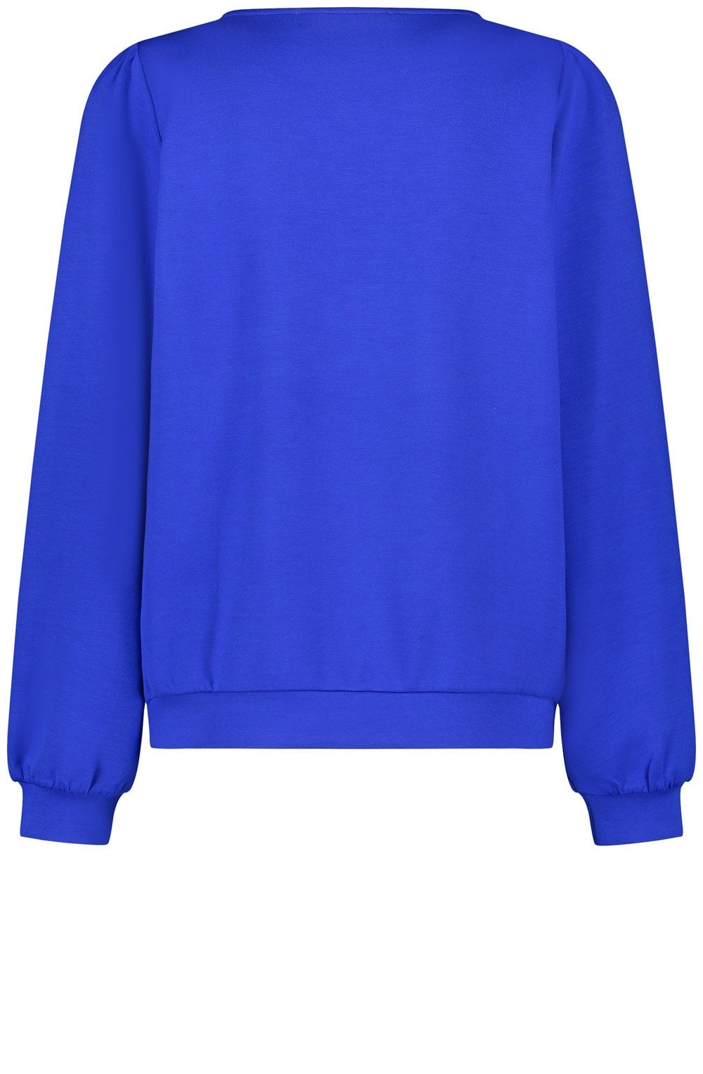Heather Blue Twist Neck Sweater