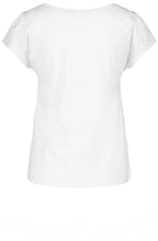 Hello Floral Flock T Shirt