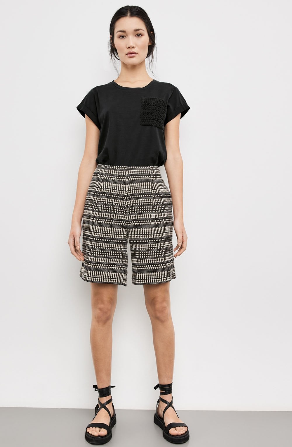Jacquard Bemuda Shorts