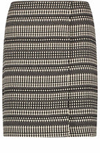 Jacquard Wrap Over Effect Skirt