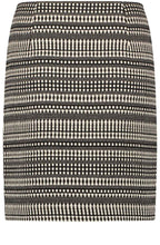 Jacquard Wrap Over Effect Skirt