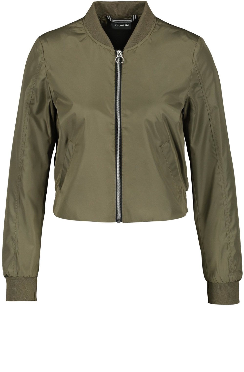 Khaki Bomber Jacket