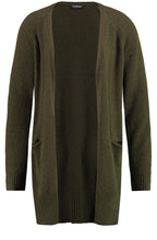 Khaki Knit Cardigan