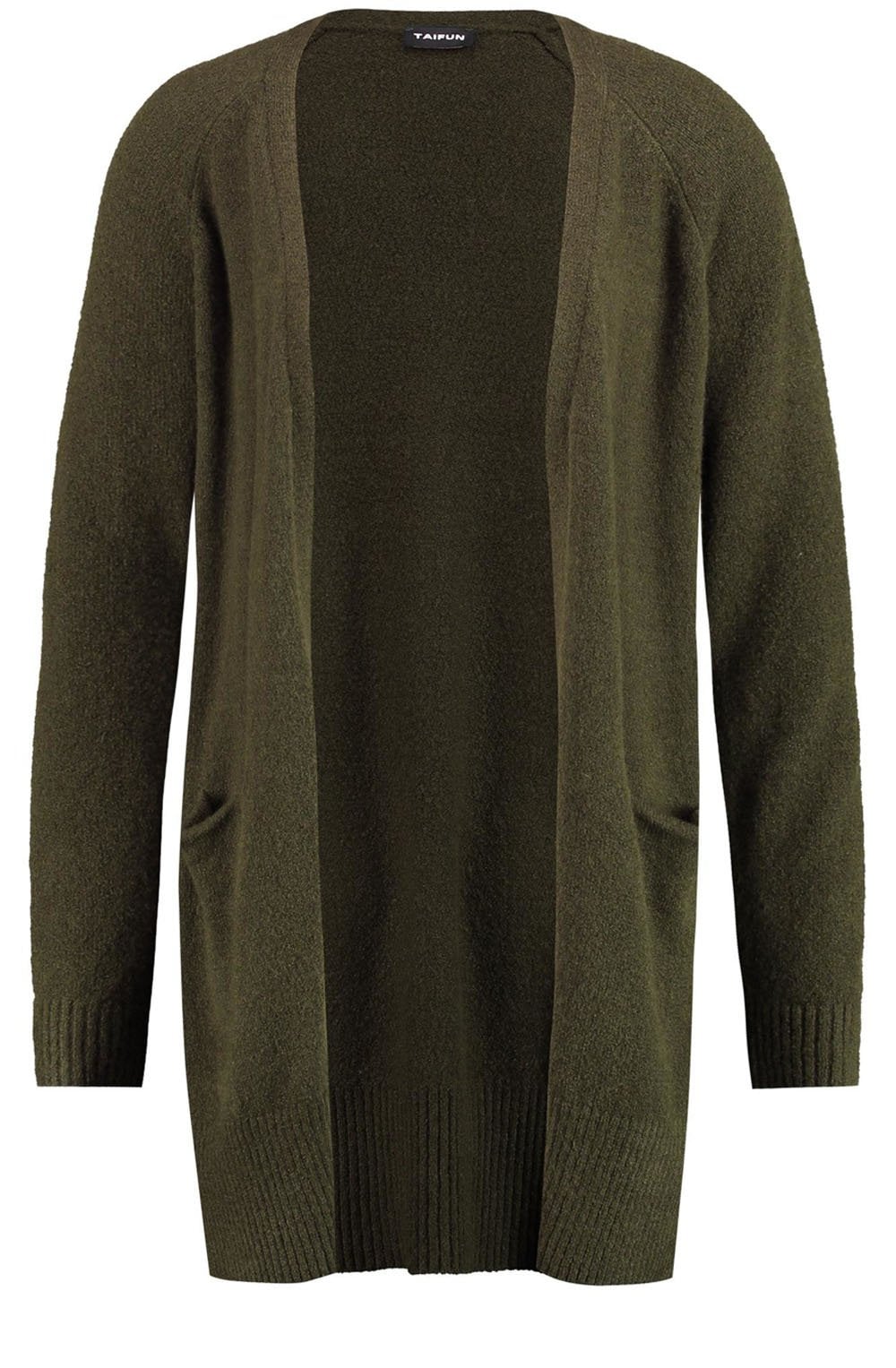 Khaki Knit Cardigan