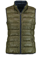 Khaki Quilted Waistcoat