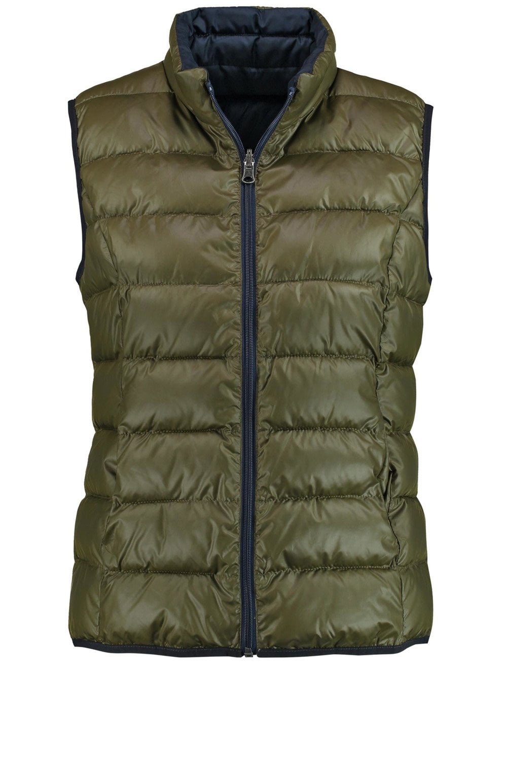Khaki Quilted Waistcoat