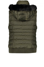 Khaki Quilted Waistcoat