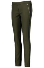 Khaki Slim Leg Trousers