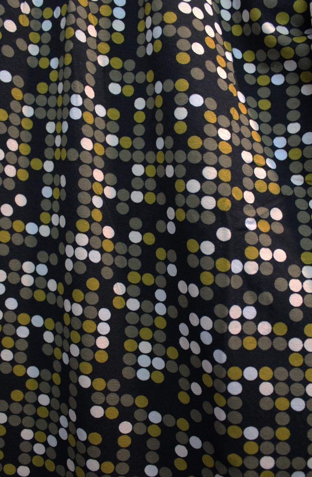 Khaki Spot Print Top