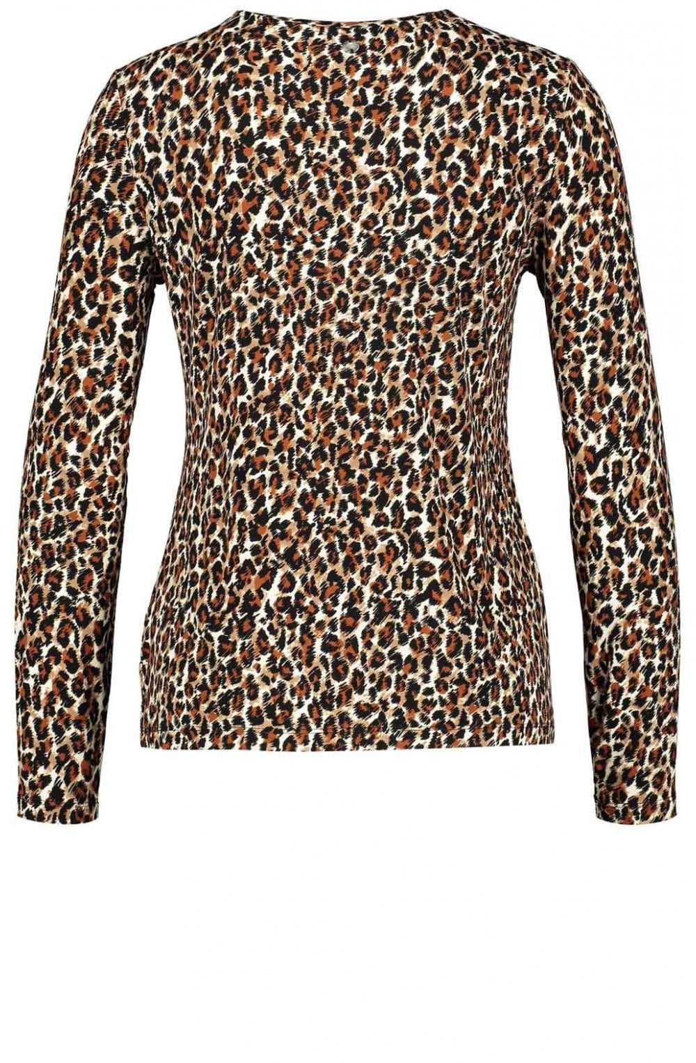 Leopard Print Jersey Top