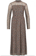 Leopard Print Maxi Dress