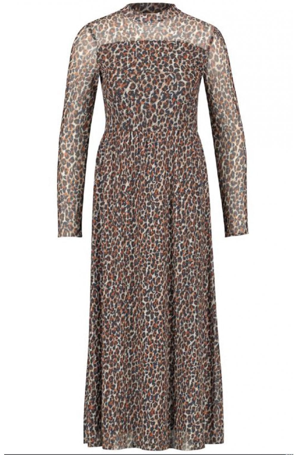 Leopard Print Maxi Dress