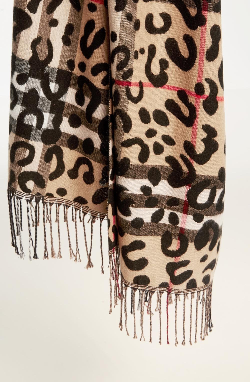 Leopard Print Scarf