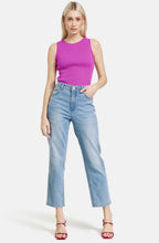 Light Blue Denim Straight Fit Jeans