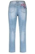 Light Blue Denim Straight Fit Jeans