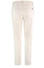 Light Creme Length Boyfriend Fit Jeans