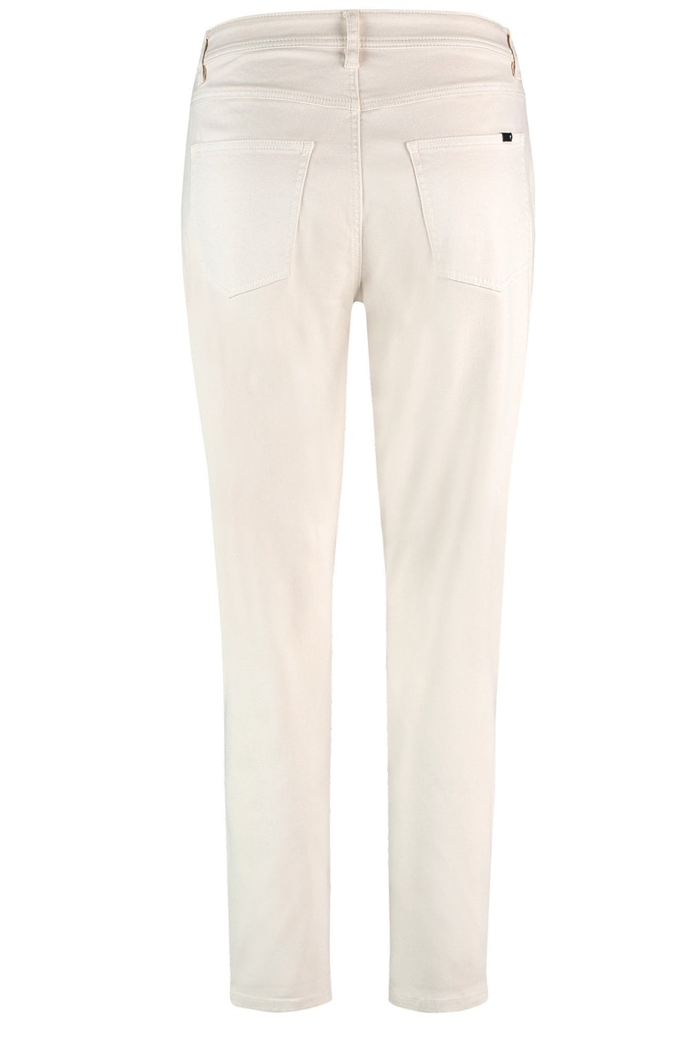 Light Creme Length Boyfriend Fit Jeans