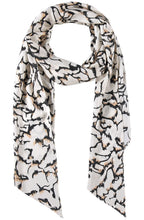 Light Creme Bold Print Scarf