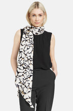 Light Creme Bold Print Scarf