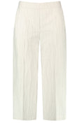 Light Creme Textured Culottes